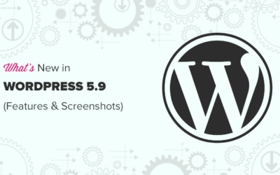 الجديد في ووردبريس WordPress 5.9 (الميزات ولقطات الشاشة)